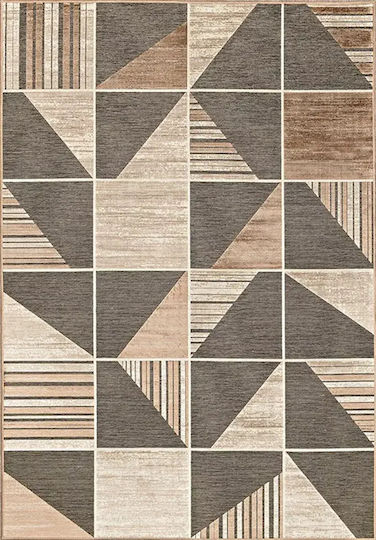 Newplan Lux 3070/80 Summer Bedroom Rug Sets Brown 3 Pieces