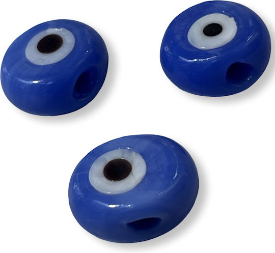 Blaues Auge 2,5x2cm Loch 4mm Nazar Verpackung 4 Stück
