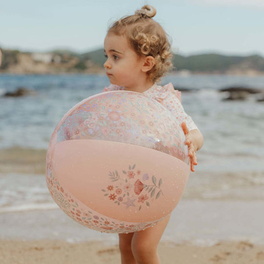 Little Dutch Μπάλα Παραλίας Dreamy Mermaid Ροζ 35 Εκ