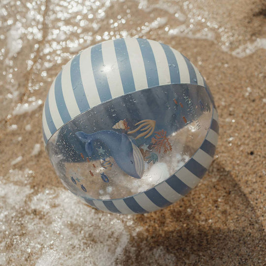 Little Dutch Minge de Plajă Ocean World Albastră 35 Cm