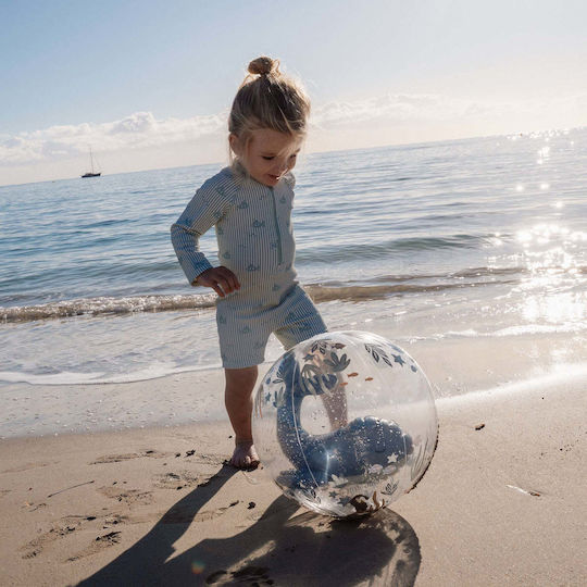 Little Dutch Μπάλα Παραλίας 3d Ocean World Μπλε