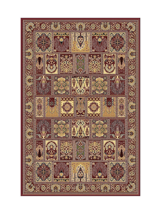 Newplan Persia 6283 Burgundy Με Κροσσι Σετ Χαλιά Κρεβατοκάμαρας Klassik Μπορντό 5-30-KLASSIK-6283A-SET067(2x140,1x200) 3τμχ