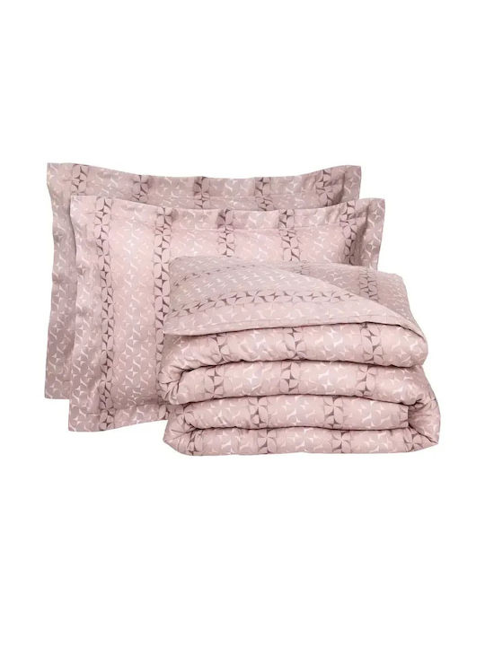 Das Home 1726 Bettlaken Set Übergröße 240x260cm Rosa (6 Stück)
