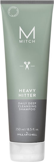 Paul Mitchell Mitch Heavy Hitter Deep Cleansing Shampoos for All Hair Types 250ml