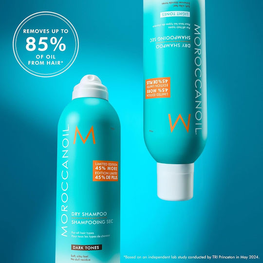 Moroccanoil Dry Shampoo Light Tones Ξηρό Σαμπουάν Όγκου & Λάμψης για Όλους τους Τύπους Μαλλιών 323ml