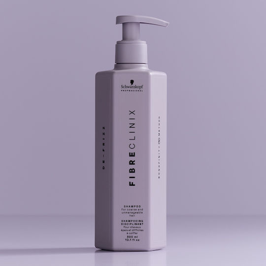 Schwarzkopf Fibre Clinix De-Frizz Shampoos Reconstruction/Nourishment & Hydration 300ml