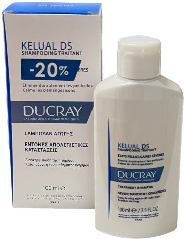 Ducray Kelual Ds Shampoos against Dandruff & Seborrheic Dermatitis for Oily Hair 100ml