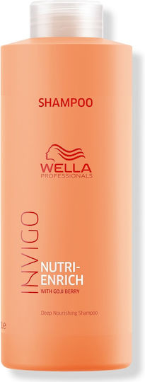Wella Invigo Nutri-enrich Σαμπουάν Αναδόμησης/Θρέψης & Ενυδάτωσης 1000ml