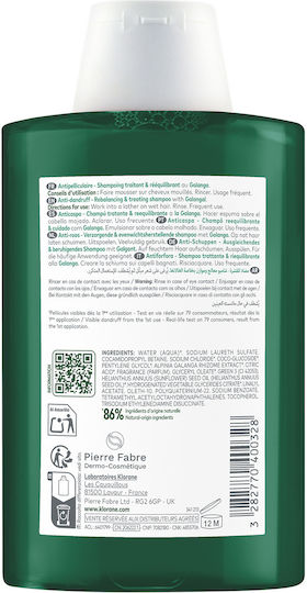 Klorane Galanga Shampoos against Dandruff 200ml