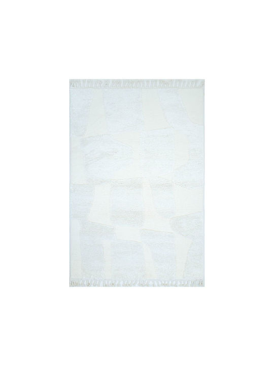 Ezzo Shaggy D110a1a Сет Shaggy Спалня килими Крем 12-D110A1A 3бр