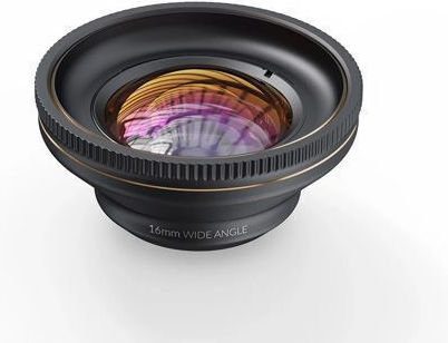 Shiftcam Lensultra 16mm Ultra-wide Angle Phone Camera Lens Apple iPhone Series Midnight Black Sc-lu-wd-016-23-ef