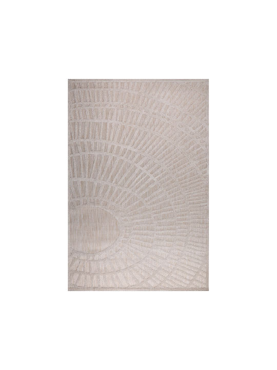 Beauty Home Sahara Art 9968 Set Modern Covoare pentru dormitor Din paie Bej 9968-ΣΕΤ 3buc