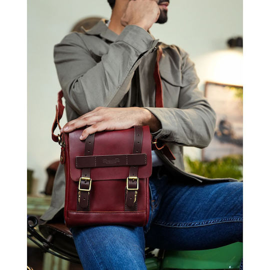 Damentasche Leder 4,4l Cherry Motorrad-Tanktaschen