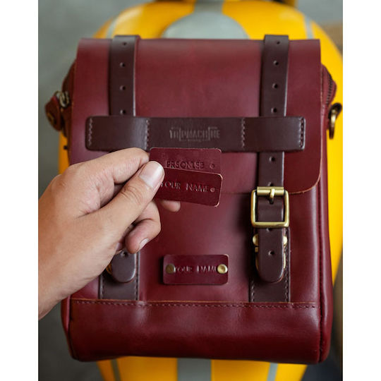 Damentasche Leder 4,4l Cherry Motorrad-Tanktaschen