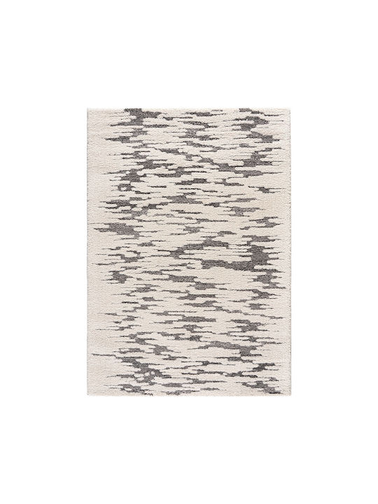 Beauty Home Puffy Art 9659 Modern Bedroom Rugs Set Gray 9659-ΣΕΤ 3pcs