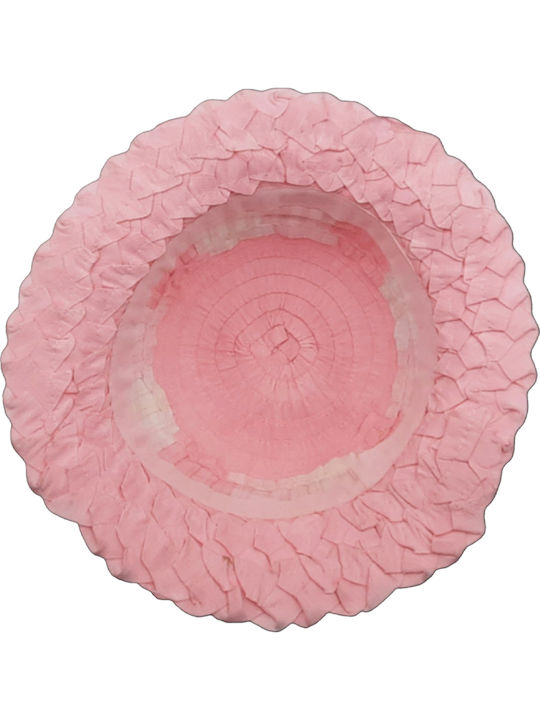 Brims and Trims Kids' Fabric Pink Hat
