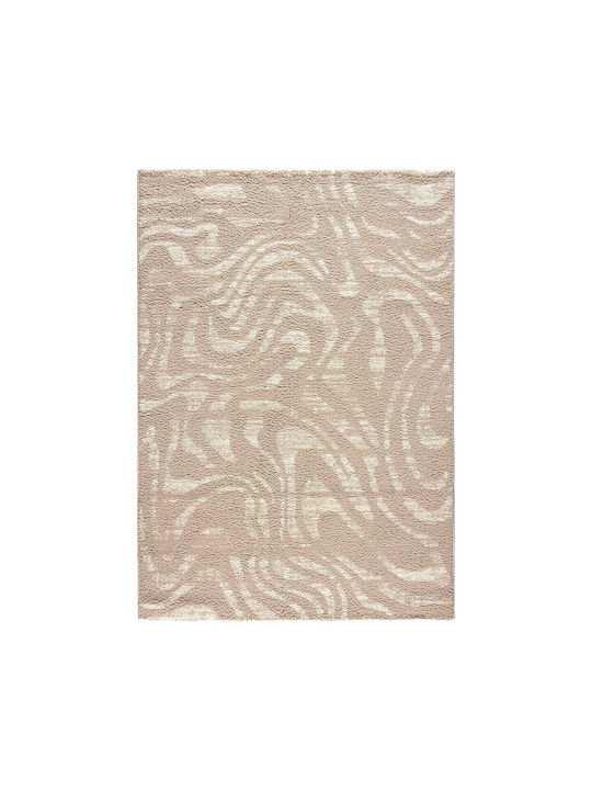 Beauty Home Home Modern Bedroom Rugs Set Beige 9656-ΣΕΤ 3pcs