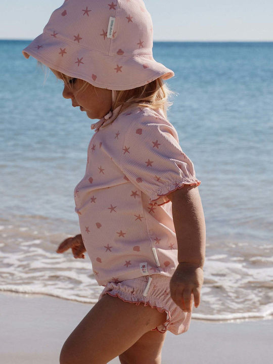 Little Dutch Kinderhut Eimer Stoff Sonnenschutz Seashells Beiges
