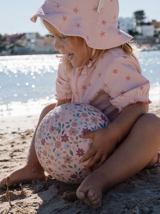 Little Dutch Kids' Hat Bucket Sunscreen Seashells Beige Little Dutch Kids' Hat Bucket Sunscreen Seashells Beige