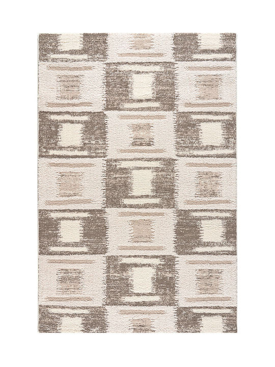Beauty Home Puffy 9658 Modern Bedroom Rugs Set Beige BH390682 3pcs