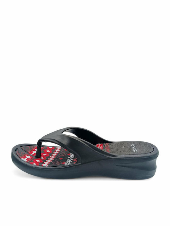 Flip Flops In Black Colour