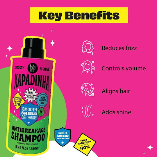 Lola Cosmetics Xapadinha Sampon de Par Anti-Rupere 250 Ml