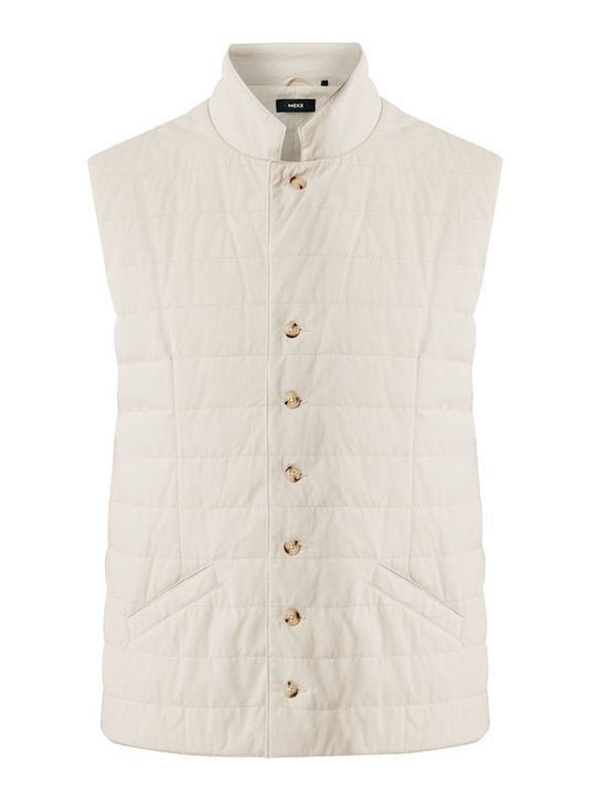 Vestă Puffer Bej