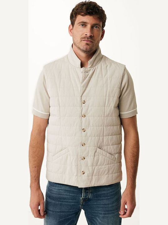 Vestă Puffer Bej