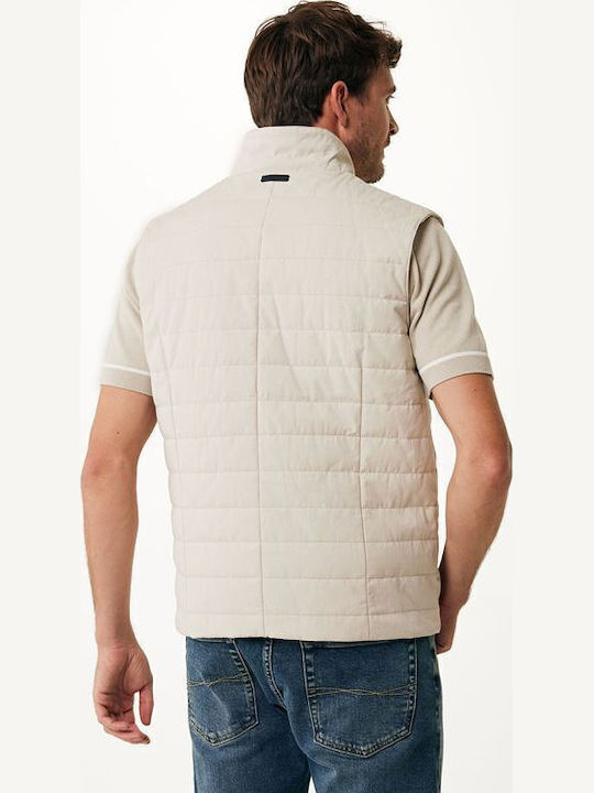 Vestă Puffer Bej