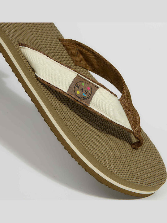 Herren Flip-Flops Khaki 0465540009-Khaki