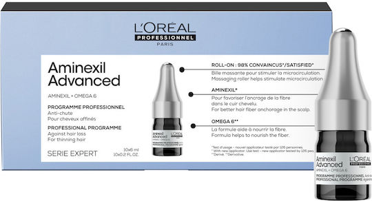 L'Oréal Professionnel Aminexil Advanced Haar Ampullen gegen Haarausfall 10x6ml