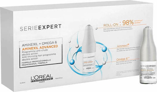 L'Oréal Professionnel Aminexil Advanced Hair Loss Ampoules for Women 10x6ml