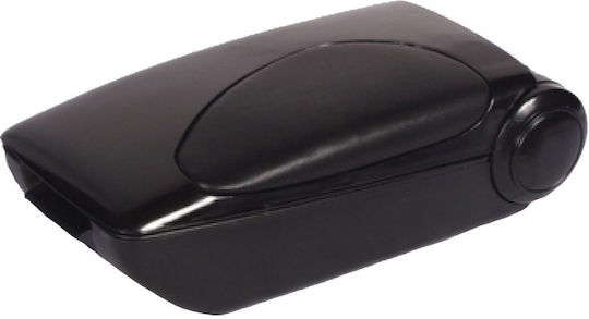Auto Gs Universal Leatherette Car Armrest Console in Black Color