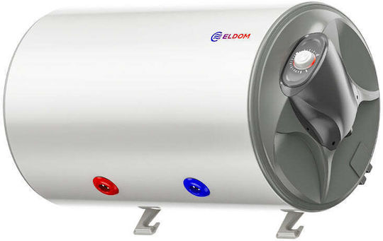 Eldom Θερμοσίφωνας 80lt Glass Οριζόντιος 3kW