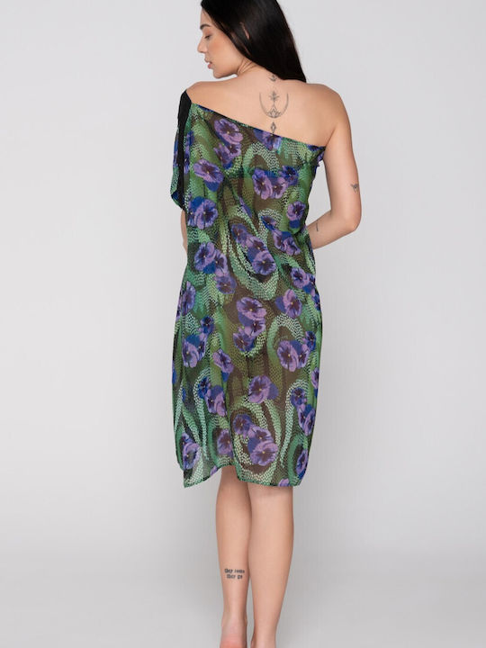 Luna Multicolour Beachwear Caftan