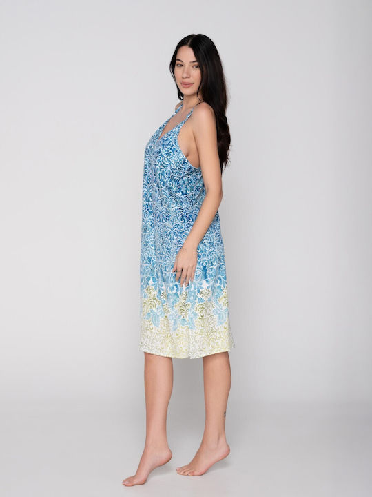 Luna Rochie Lungă De Plajă Pentru Femei Multicolor