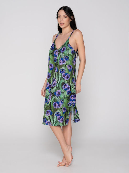 Luna Women's Maxi Beach Dress Multicolour