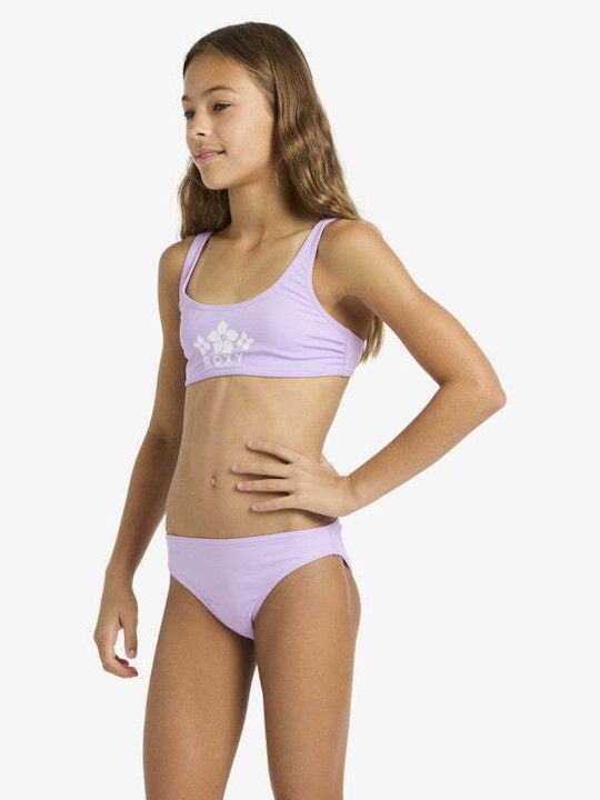 Roxy Kids Bikini Swimwear Crocus Petal