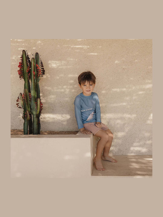 Little Dutch Παιδικό Μαγιό Βερμούδα / Σορτς Ocean Brown Stripes