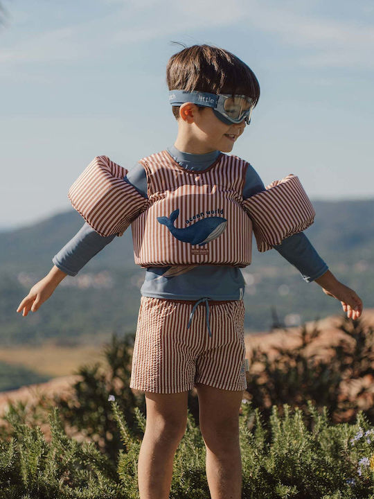 Little Dutch Παιδικό Μαγιό Βερμούδα / Σορτς Ocean Brown Stripes