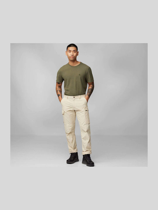 Fjallraven Travellers Mt Ανδρικό Μακρύ Παντελόνι Πεζοπορίας Γκρι