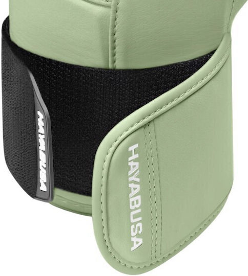 Hayabusa T3 Kanpeki Leather Boxing Gloves for Competition Green