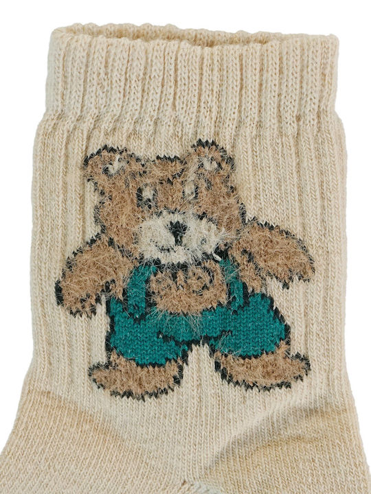 Unlu Kids' Socks Beige
