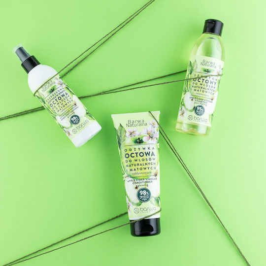 Barwa Vinegar Cleansing Σαμπουάν Αναδόμησης/Θρέψης & Ενυδάτωσης για Όλους τους Τύπους Μαλλιών 300ml