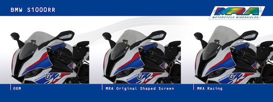 MRA Φιμέ Ζελατίνα Μοτοσυκλέτας Racing 4025066164837.SMOKE