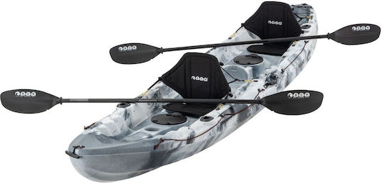 SCK Nereus Hd 0201-37178 Пластмасов Каяк За Риболов За 2 Души Бял