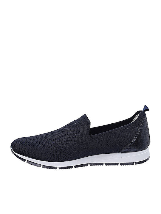 Anatomic Women's Leather Blue Slip-Ons