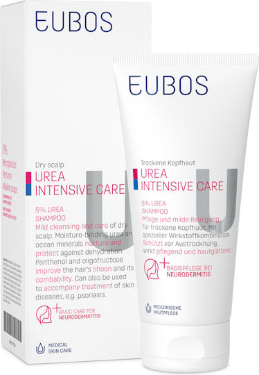 Eubos Urea 5% Shampoos gegen Trockene Kopfhaut für Trocken Haare 200ml