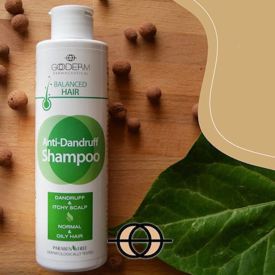 Gooderm Sampon de Păr pentru Scalp Sensibil împotriva Mătreaței și a Mătreții pentru Uscat Păr 200ml