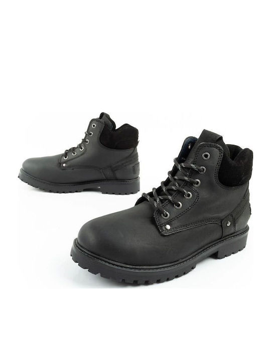 Yuma Leather Black Chelsea Boots